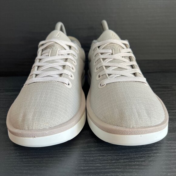 COPY - Allbirds Women’s Wool Pipers Woven Sneaker Sz 8 Pewter Grey Blizzard EUC - Picture 2 of 9